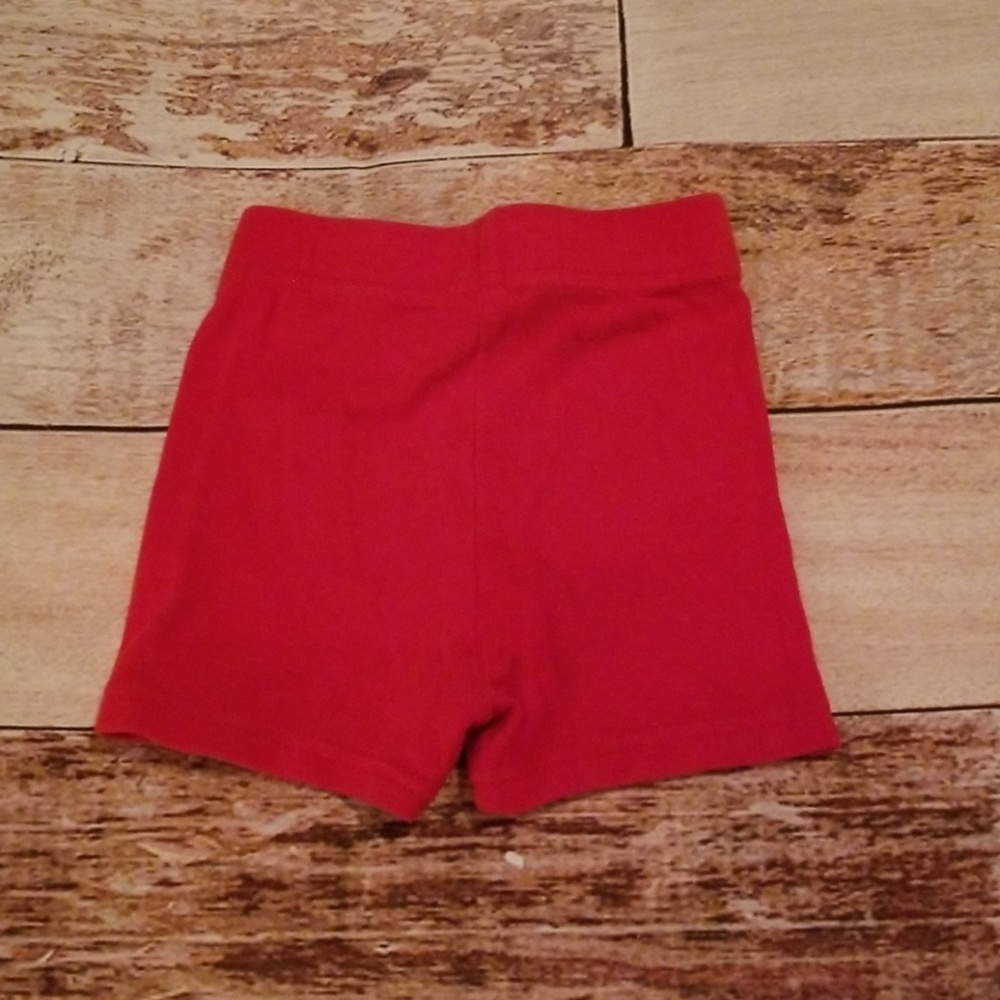 Red shorts